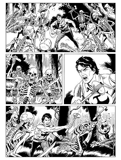 Anteprima Zagor 2020 - Disegni di Marco Torricelli.
