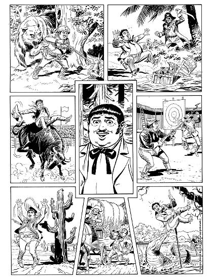 Anteprima Zagor 2020 - Tavola realizzata da Stefano Voltolini.