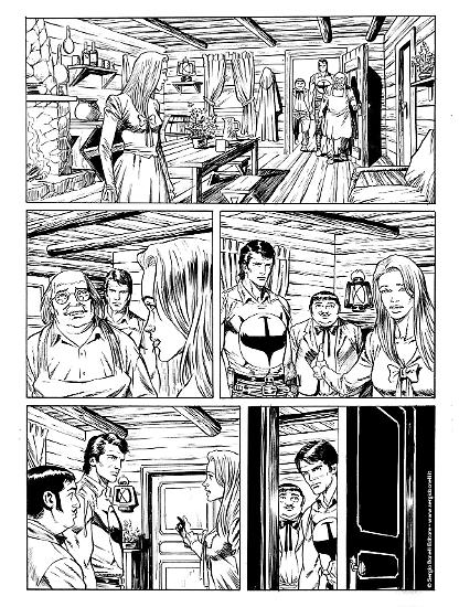 Anteprima Zagor 2020 - Disegni di Fabrizio Russo.