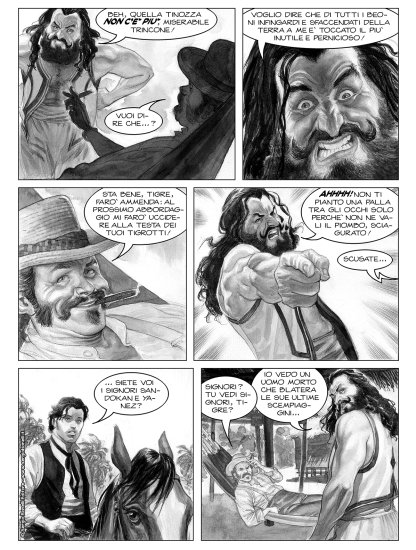 Anteprima Le Storie 2020 - Tavola illustrata da Dante Spada.