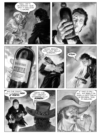 Anteprima Le Storie 2020 - Tavola illustrata da Dante Spada.