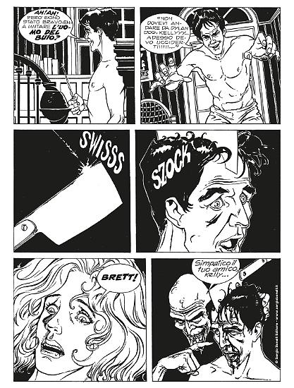 "Il buio", di Claudio Chiaverotti e Piero Dall'Agnol.