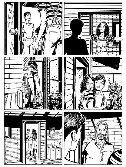 Anteprima Julia 2020 - Tavola illustrata da Cristiano Spadoni.