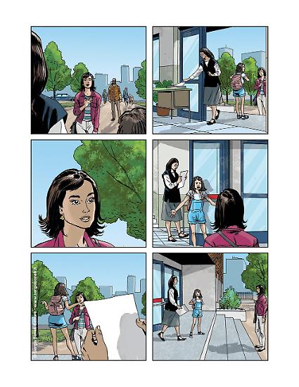 Anteprima Julia 2020 - Disegni di Luigi Copello, colori di Gloria Martinelli e Spartaco Lombardo.