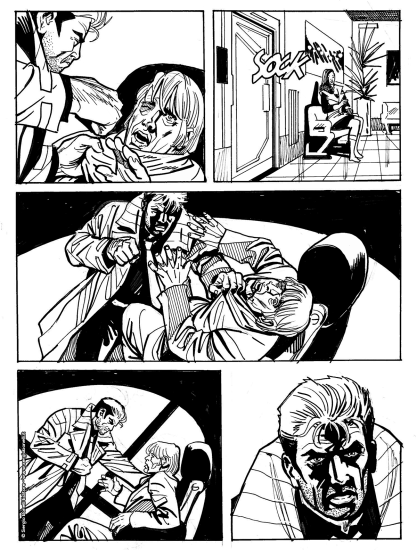Anteprima Nathan Never 2020 - Disegni di Gino Vercelli.