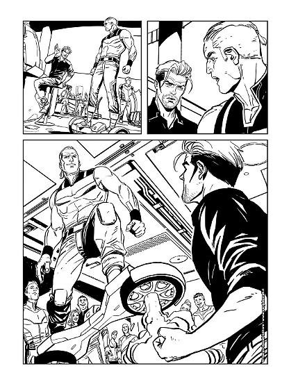 Anteprima Nathan Never 2020 - Disegni di Luca Maresca.