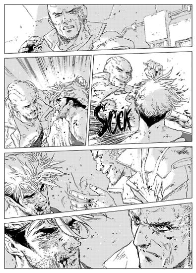 Anteprima Nathan Never 2020 - Disegni di Massimo Dall'Oglio.