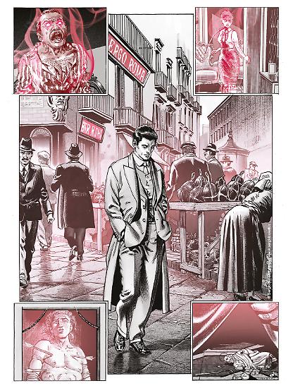 Anteprima Ricciardi 2020 - Tavola illustrata da Daniele Bigliardo