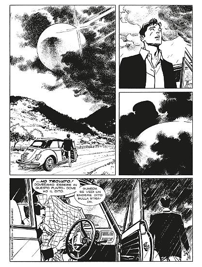 "Lassù qualcuno di chiama", di Tiziano Sclavi e Bruno Brindisi.