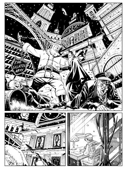 Anteprima Morgan Lost 2020 - Tavola illustrata da Matteo Mosca.