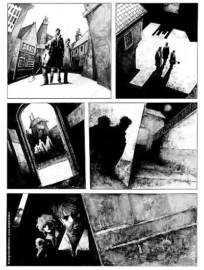 Anteprima Dylan Dog 2020 - Tavola realizzata da Corrado Roi.