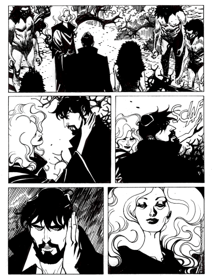 Anteprima Dylan Dog 2020 - Tavola di Nicola Mari.