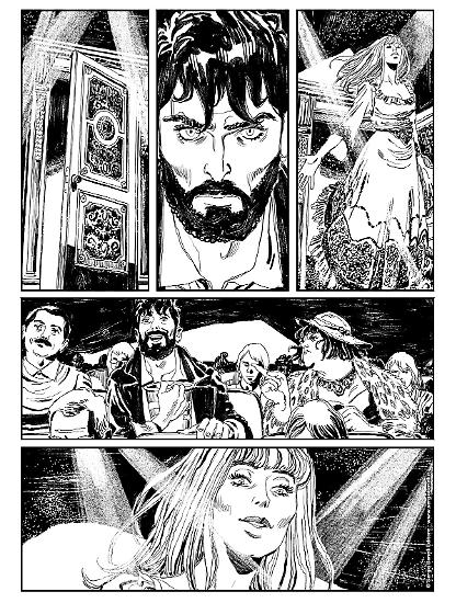 Anteprima Dylan Dog 2020 - Disegni di Sergio Gerasi.