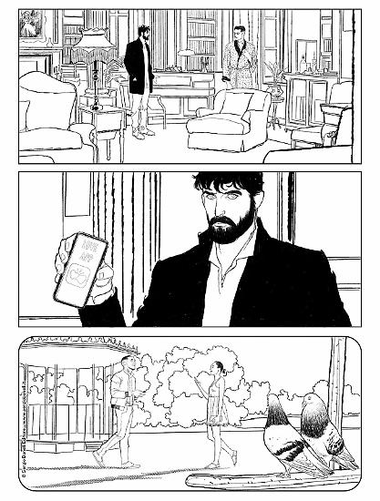 Anteprima Dylan Dog 2020 - Tavola di Giorgio Pontrelli.