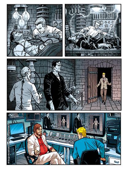 Anteprima Martin Mystère 2020 - Disegni di Rosario Raho, colori di Daniele Rudoni e Alessandro Musumeci.