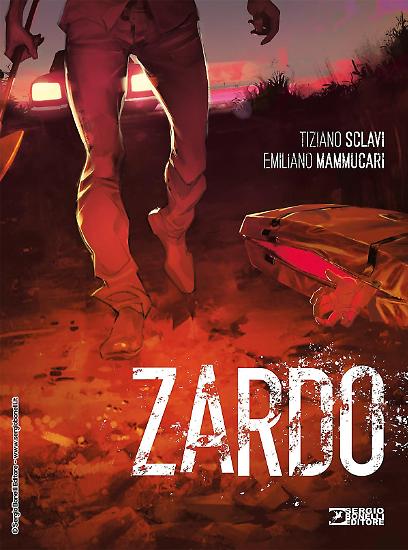 La copertina di "Zardo", opera di Emiliano Mammucari.