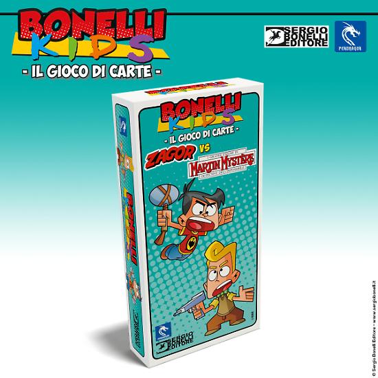 Bonelli Kids - Il gioco di carte! Prodotto da Pendragon Game Studio.