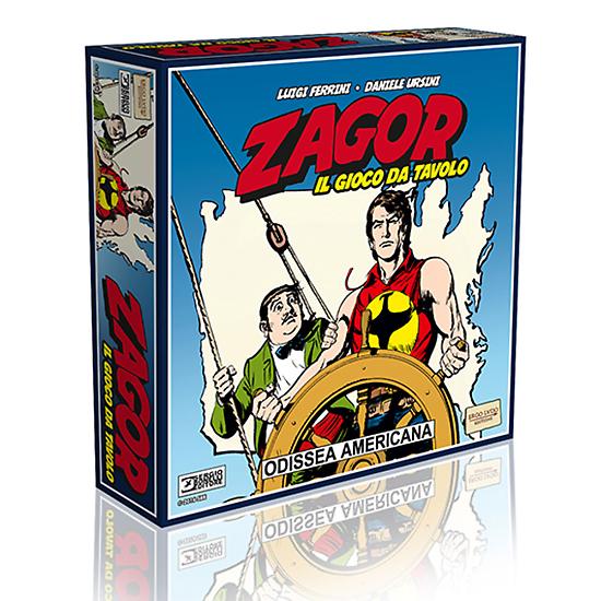 Il gioco da tavolo Zagor Odissea Americana realizzato, su licenza di Sergio Bonelli Editore, da Ergo Ludo Editions.