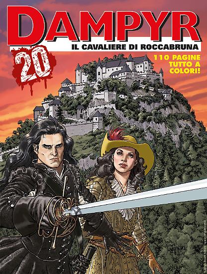 La copertina di Dampyr 241, albo del ventennale, disponibile in edicola e nello Shop online.