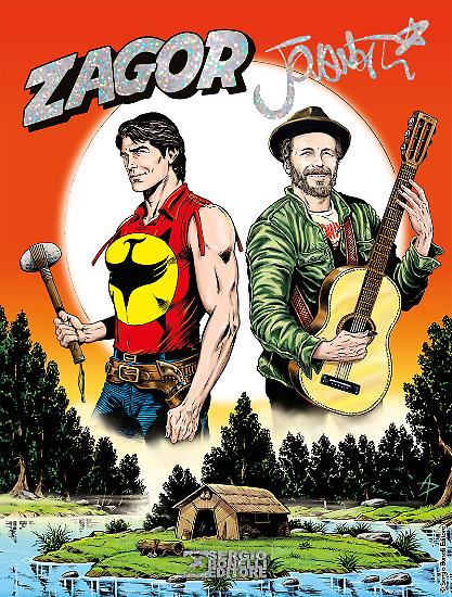 La variant del team-up tra Zagor e Jovanotti!