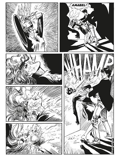 "La dama in nero", di Tiziano Sclavi e Montanari & Grassani.