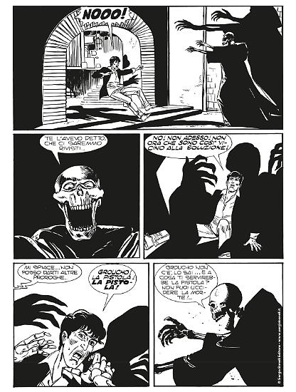"La dama in nero", di Tiziano Sclavi e Montanari & Grassani.