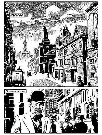 Zagor Darkwood Novels 1, testi di Moreno Burattini, disegni di Giovanni Freghieri.