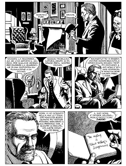 Zagor Darkwood Novels 1, testi di Moreno Burattini, disegni di Giovanni Freghieri.