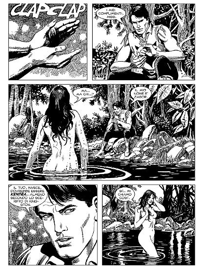 Zagor Darkwood Novels 1, testi di Moreno Burattini, disegni di Giovanni Freghieri.