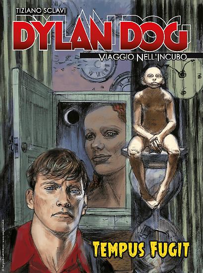 La copertina inedita di Dylan Dog. Viaggio nell'Incubo n.48 "Tempus Fugit", realizzata da Carlo Ambrosini.