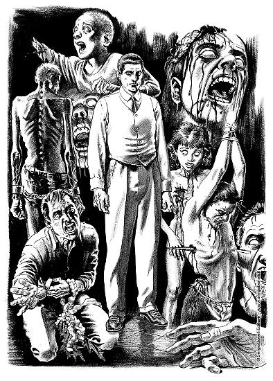 Una tavola di Daniele Bigliardo da "Il commissario Ricciardi. Per mano mia".