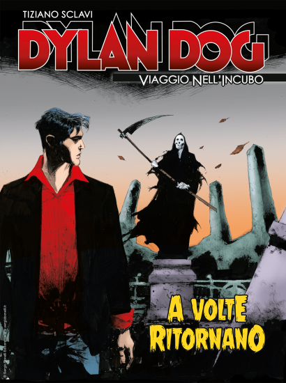 La copertina inedita di Dylan Dog. Viaggio nell'Incubo n.64 "A volte ritornano", realizzata da Corrado Roi.