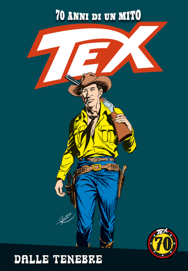 Tex 70 anni di un mito - Il volume n.149 "Dalle tenebre" con La Gazzetta dello Sport e Corriere della Sera.
