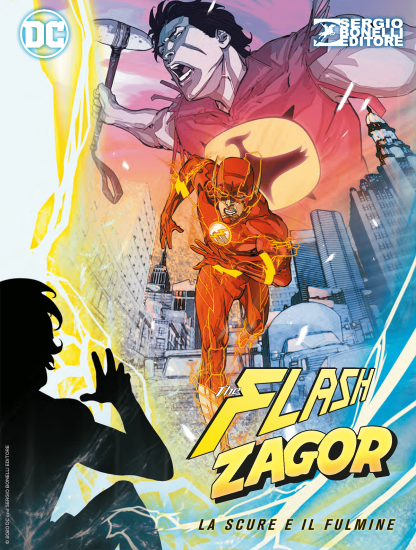 Flash/Zagor. La Scure e il Fulmine, "Fulmine Cover" di Carmine Di Giandomenico.