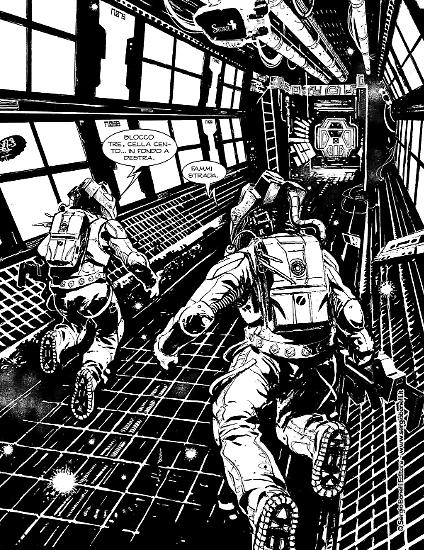 Una tavola di Tommaso Bianchi da Le Storie 100 "Finale di partita", dal 12 gennaio in edicola, fumetteria e nello nostro Shop online.