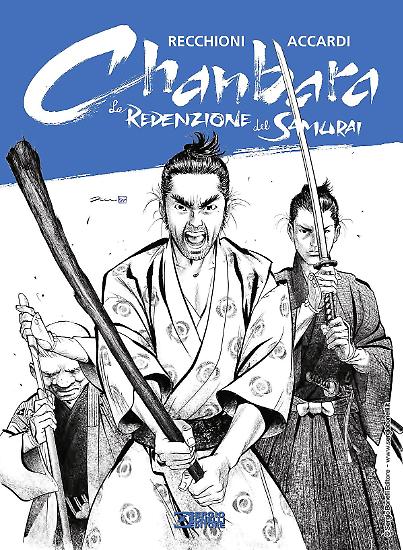 La copertina di "Chanbara. La redenzione del samurai".