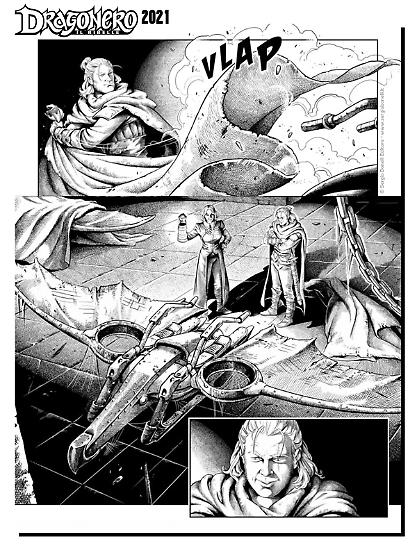 Dragonero 2021 - Tavola di Antonella Platano.