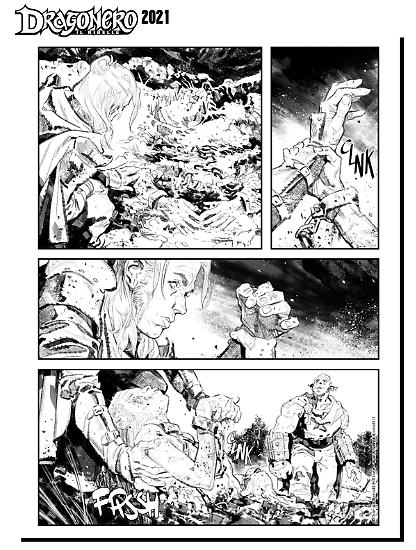 Dragonero 2021 - Tavola di Manolo Morrone.