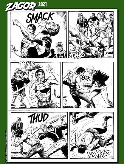 Zagor 2021 - Tavola di Marco Verni.