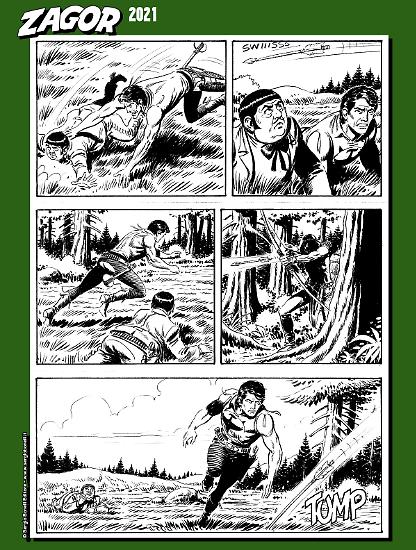 Zagor 2021 - Tavola di Marco Verni.