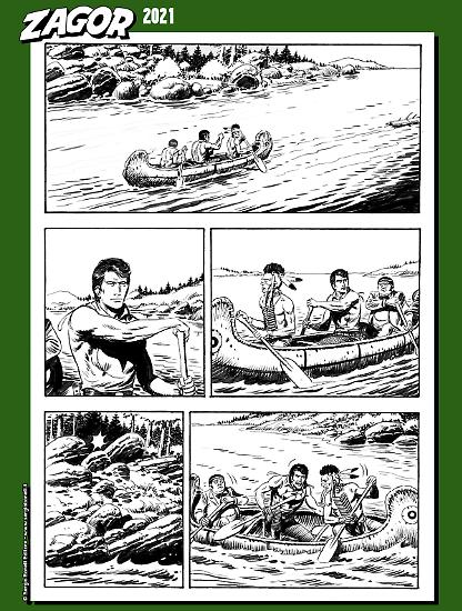 Zagor 2021 - Tavola di Marco Verni.