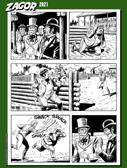 Zagor 2021 - Tavola di Marco Verni.