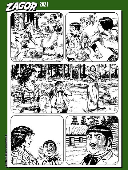 Zagor 2021 - Tavola di Stefano Voltolini.