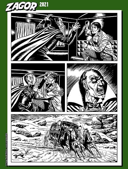 Zagor 2021 - Tavola di Walter Venturi.