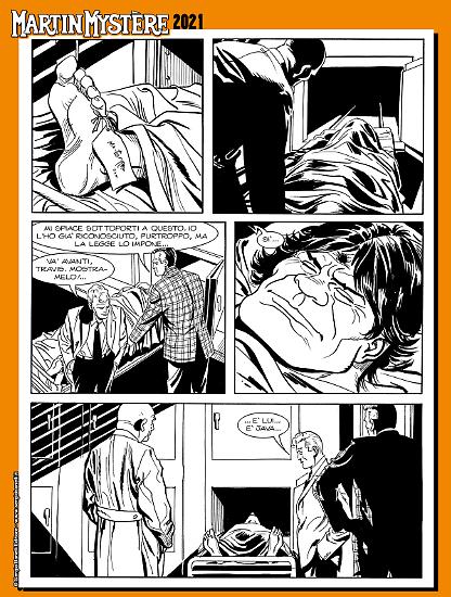 Martin Mystère 2021 - Tavola di Paolo Ongaro.