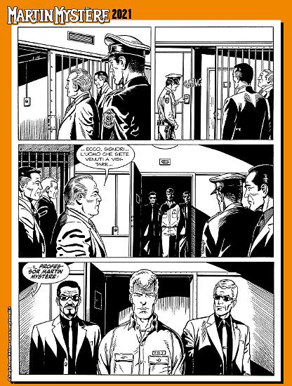 Martin Mystère 2021 - Tavola di Giovanni Romanini.