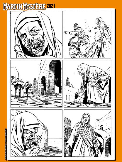 Martin Mystère 2021 - Tavola di Lucio Filippucci.