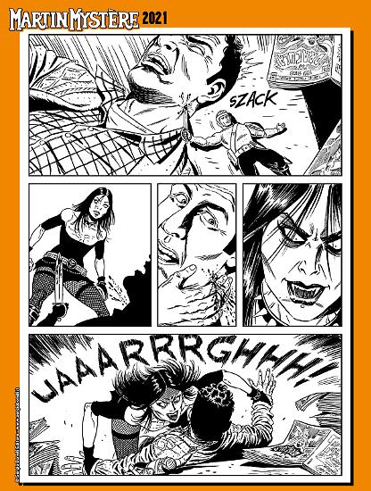 Martin Mystère 2021 - Tavola di Walter Venturi.