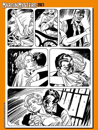 Martin Mystère 2021 - Tavola di Walter Venturi.