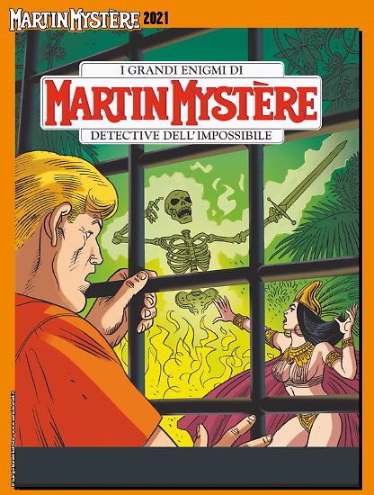 Martin Mystère 2021 - Illustrazione di Giancarlo Alessandrini.